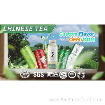 Low Fat 330ml Custom Aluminum Canned Jin Jun Mei Black Tea Drink